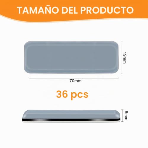 Deslizadores de PTFE adhesivos para mover muebles de salón sin ruido 3