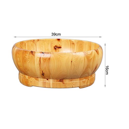 Spa de pies con barril de madera para adultos miniatura 5