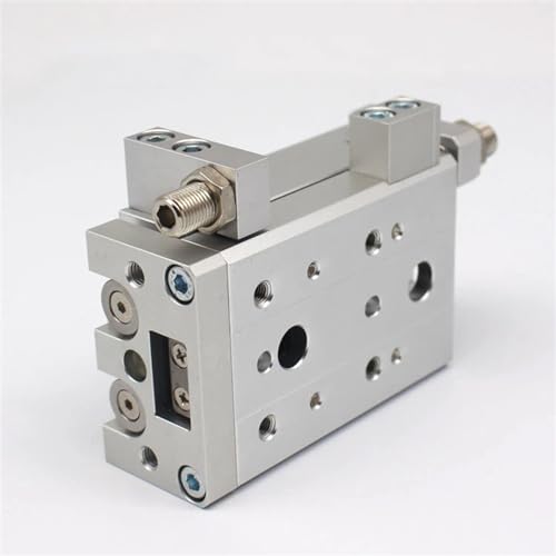 Cilindro MXS25L-75 de guiado neumático con doble pistón para automatización 5