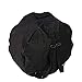 24in Bass Drum Bag, Oxford Cloth Drum Case with Shoulder Strap, Black