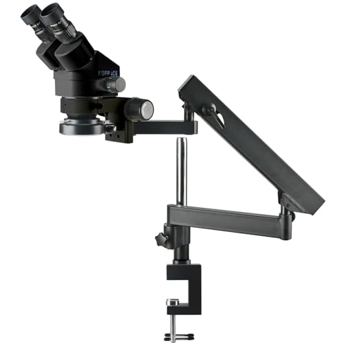 KOPPACE 3.5X-90X Binocular Stereo Microscope 0.7X-4.5X Continuous Zoom Lens