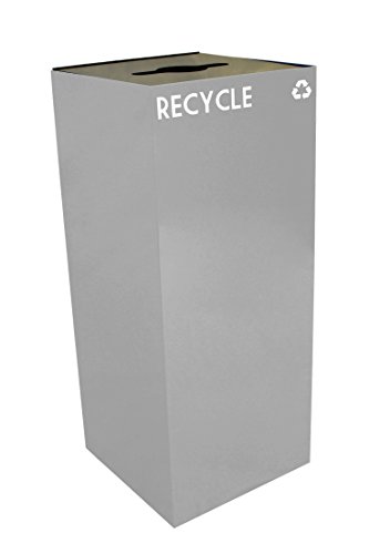 Ergode Recycling Containers | Compact & Customizable | 4 Sizes | 4 Colors | 4 Lid Options | Durable Steel Construction