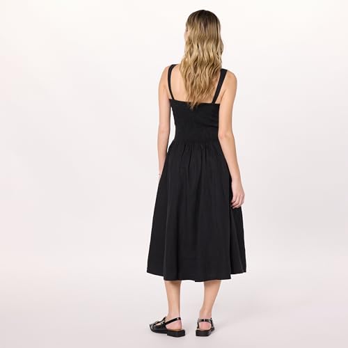 Image of The Drop Womens Balu Feminine Shaped Waist Midi Dress