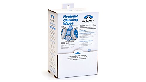 Pyramex HCW100XL Individually Packaged Hygienic Wipes, White Xlarge