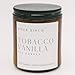 River Birch Candles Tobacco Vanilla Scented Candle | Premium, All-Natural, Non-Toxic, Soy Amber Jar Candles | 8.5oz 40 Hr Burn Time | Cozy Relaxing Gifts for Home