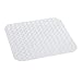 Produktbild WENKO Duscheinlage Tropic White - Rutschstopp, Saugnäpfe, Kunststoff, 54 x 54 cm, Weiß