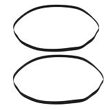 Remplacement facile : grâce à une procédure de remplacement simple, ces courroies de platine peuvent être facilement installées par les utilisateurs sans aucun outil. courroies de remplacement, courroies en caoutchouc pour magnétophone