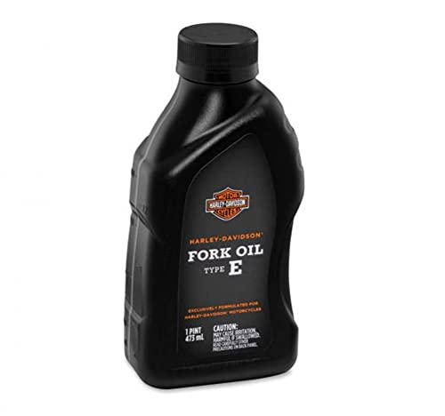 HARLEY-DAVIDSON Fork Oil Type E (473 ml) – Huile de fourche type E – Accessoire de fourche pour moto
