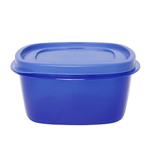 Image of Cutting EDGE Snap Tight Eco Plastic Container Set for Pickle, Sauces, Spices, Dry Fruits, Travelling, 12-Pieces (1.5 L, Blue)