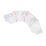 Realistisches Puppenzubehör: Die 4-teilige Puppenkleidung mit Babywindeln für 18 Zoll Babypuppen erleichtert das An- und Ausziehen dank verstellbarem und sorgt für spielerisch echtes Erlebnis beim Rollenspiel.