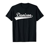 DENISON Baseball Softball Styled T-Shirt