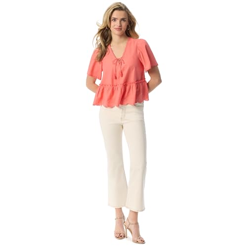 Jessica Simpson Women's Charmed High Rise Fitted Flare Ankle Standard2