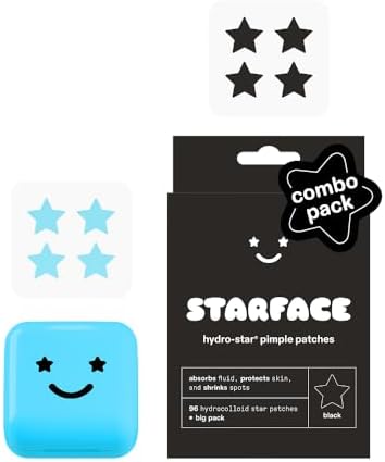 Starface Hydro-Star® Big Blue Compact + Black Patches (32+96)