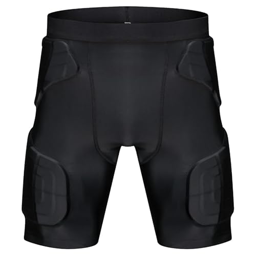Pantalones cortos de impacto para proteger la cadera en pistas de esquí y snowboard 5