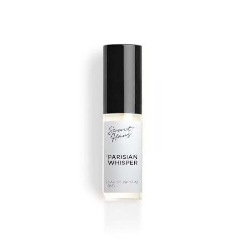 Scent Haus Parisian Whisper, Eau de Parfum – Orange Blossom, Jasmine & Patchouli Perfume for Women, Long Lasting, Fresh Elegant Scent, Vegan & Cruelty-Free (5ml)