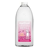 Method Antibacterial Spray Refill, All Purpose Cleaner, Powerful Formula Kills 99.9% of Bacteria, Wild Rhubarb Scent, 1 x 2L