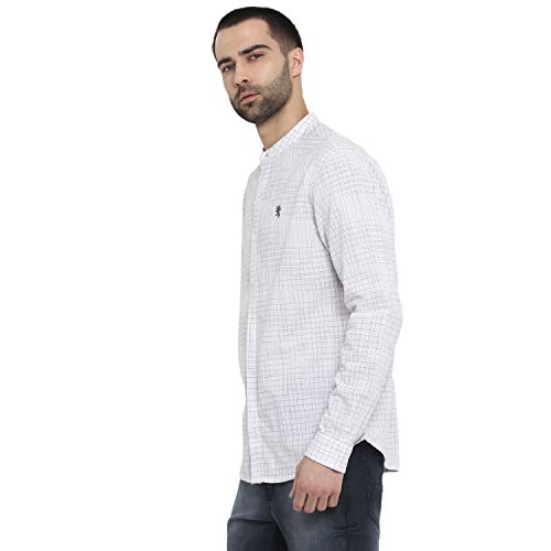 Image of Red Tape Men's Checkered Regular Fit Casual Shirt