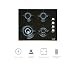 CATA CIB 6031 BK Integrado Encimera de gas Negro - Placa (Integrado,...