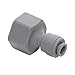 Produktbild 1/2 BSP to 3/8 Push Fit Connector - Compatible with John Guest Part C1321214S (1) by DM FIT