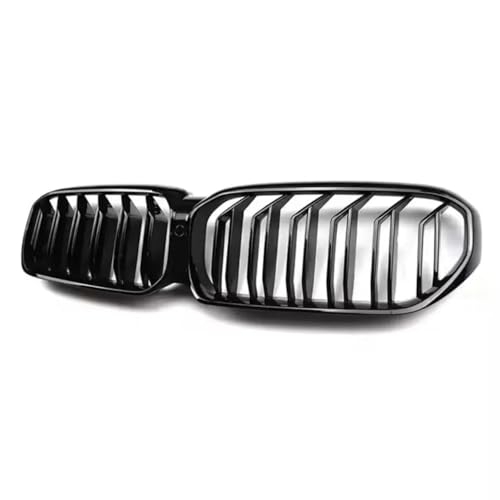 Calandre avant supérieure BMW Série 5 G30 G31 noir brillant double lamelle 530i 540i tuning