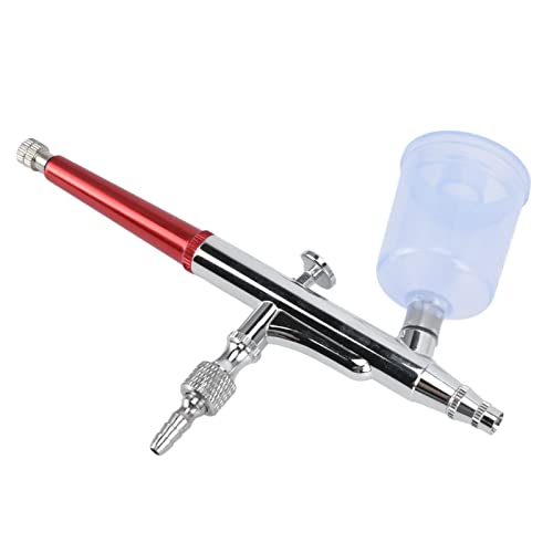 Kit de Aerógrafo, Kit de Escova de Ar Pistola de Escova de Ar G1/8 Máquina de Aerógrafo Com Conector