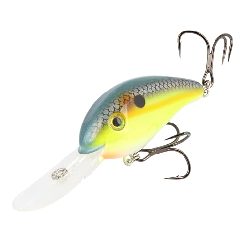 Leurre de pêche deep diving crankbait Strike King 3XD Elite 2.4g pour perche et brochet