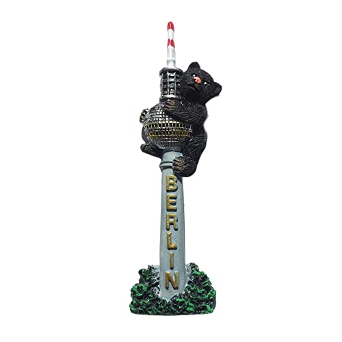 Berlin 3D TV Tower Fridge Magnet Souvenir