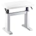 Stagg PBH 780 WHM SWH Banquette de piano Blanc