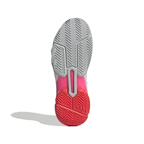 Image of adidas Womens Courtjam Control 3 Tennis Sneakers Shoes - White