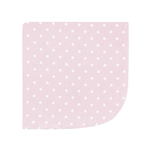Image of Hudson Baby Unisex Baby Flannel Cotton Poly Washcloths, Vintage Blossom 10 Pack, One Size
