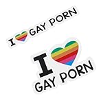 Car-Bumper-Vinyl-Sticker-I-Love-Gay-Porn-Funny-Bicycle-Stickers-Autocycle-Exterior-Decorations