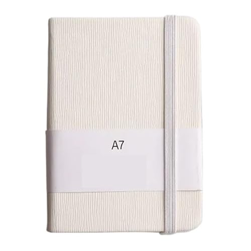 Bloc-notes de poche A7 mini papier écriture blanc pour journal intime et planificateur