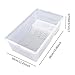 Bothyi Turtle Tank, Reptile Habitat, Easy to Clean, Hatching Area, Reptile Breeding Box, Pet Display Container for Frog Terrapin, L