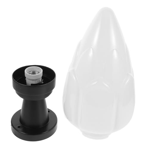 SHINEOFI Lámpara De Jardín Decorativa Pantalla De Lámpara De Poste Cubierta De Luz De Porche Fácil De Instalar Resistente