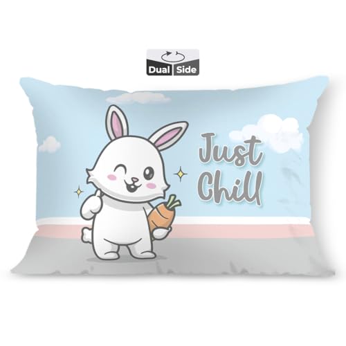 Image of Brizberry Kids Pillow Cushion with Super Soft Fabric | Animal & Cartoon Prints | 12x18 inches (Design 18)