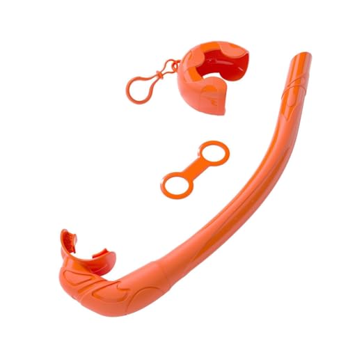 Osmond Snorkel de Buceo de Silicona Suave, Diseño Portátil y Plegable, Fácil de Respirar, Adecuado para Buceo Libre y Natación,e
