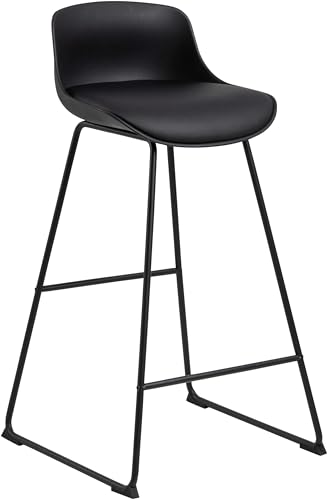 AC Design Furniture 85087 Tille Bar stool, Leatherette, L: 49 x W: 43 x H:...