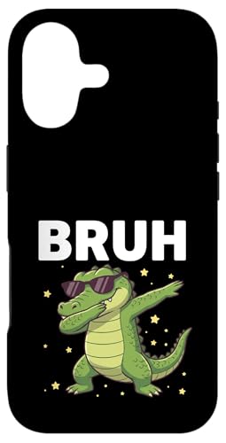 Bruh Dabbing �N���R�_�C�� �T���O���X �ʔ��� �y�������� ���킢�� ���� �X�}�z�P�[�X iPhone 17 �p
