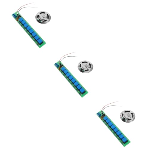 TOYANDONA 3juegos Kit De Organillo Electrónico De Ocho Notas Juego De Soldadura Electrónica para Edades para Desarrollo De Habilidades Técnicas Electrónica