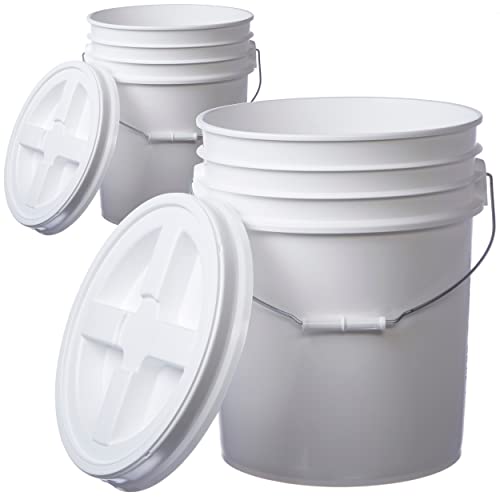 Hudson Exchange 5-Gallon Buckets (2-Pack)