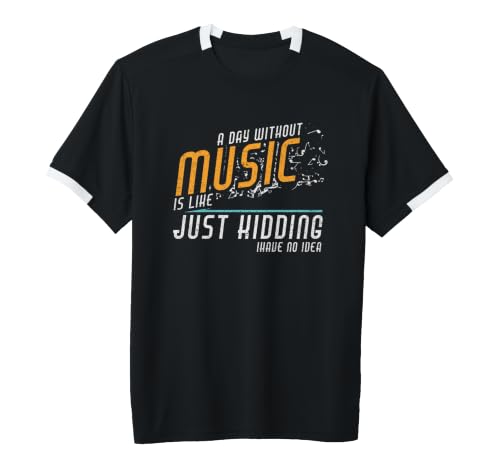 A Day Without Music Band Music Lover Singer Musician Adult & Youth Soccer Jersey