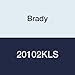 Brady 20102KLS Vinyl"Eye WASH" Sign, 3-1/2" H x 10" W, Green/Black/White (Pack of 10)