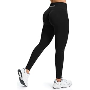 JOYSPELS Seamless Bums Lifting Gym Leggings for Women UK High Waist Tummy Control Womens Activewear Workout Sports Running Yoga Pants