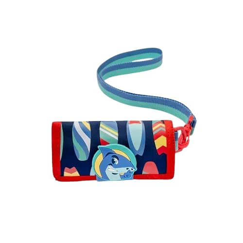 Carteira Infantil Tubarão Aloha Puket Cor Azul-marinho - Puket