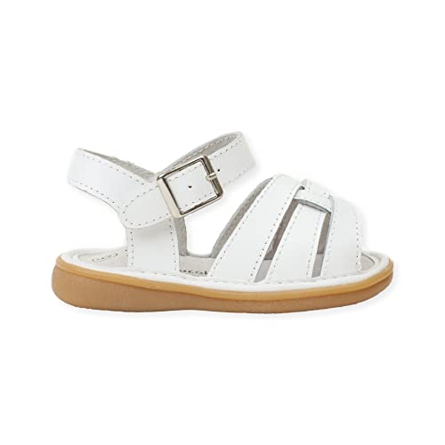 Image of Wee Squeak Toddler Squeaky Sandals with Removable Squeaker in Fun Styles & Colors for Boys and Girls