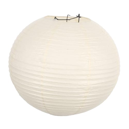 OFFIGAM 日式紙製ボールランプシェード 吊り下げライトカバー おしゃれな和風シェード 簡単取付 多機能天井照明カバー リビング 寝室 書斎