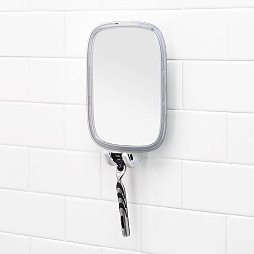 Oxo Good Grips Suction Fogless Mirror 3" L X 7.2" W X 13.2" H & Good Grips Suction Shower Hook #TOP3
