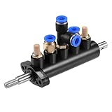 VekAuto Luftsteuerventil Fußpedal, 6,10x2,05x2,91 Universal für Autos