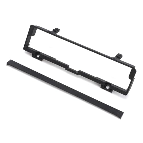 motoparty for BMW E46 Air Conditioner Relocation Kit for 2DIN Radio Adapter Functional Carrier Conversion with Center Panel Frame and Barrier Strip (Automatic AC Only)