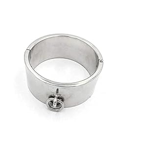 WFJNB Metalen Halsband/Halsband/Halsband/Halsband, Bondage Speelgoedketting Van Roestvrij Staal, Hoogte 6 Cm, Diameter 4…